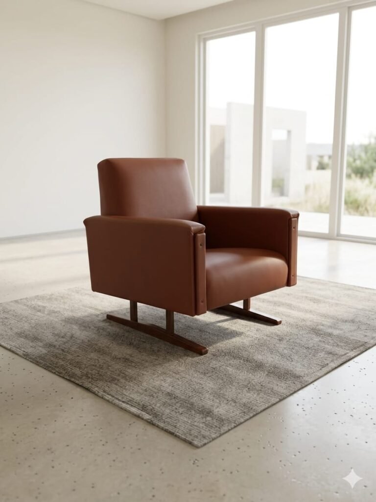 Recentemente, mostramos como ele transformou uma Poltrona Mid Century