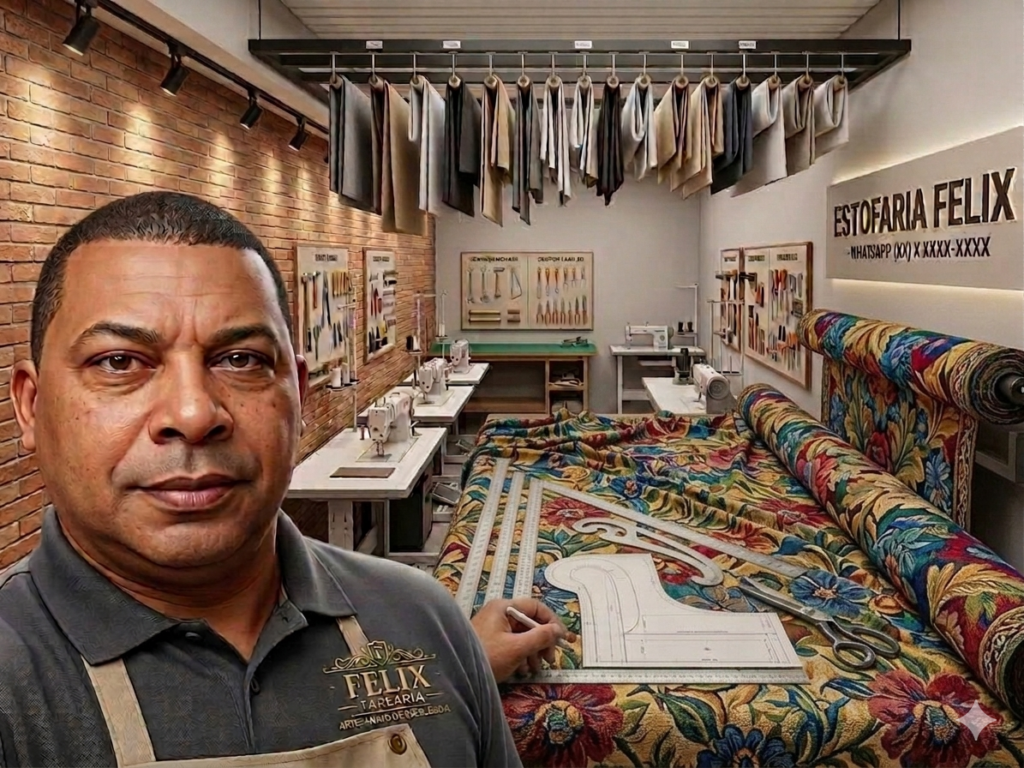 O Jacquard era a escolha para quem queria um ambiente mais formal.